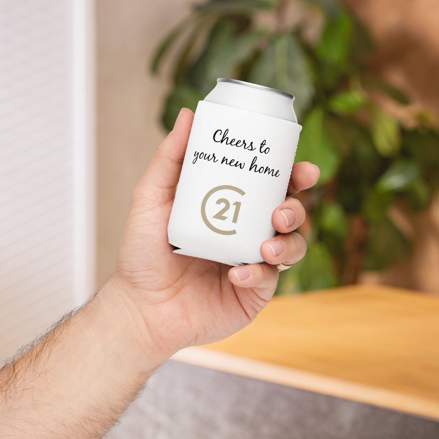 Cheers to your new home Can cooler