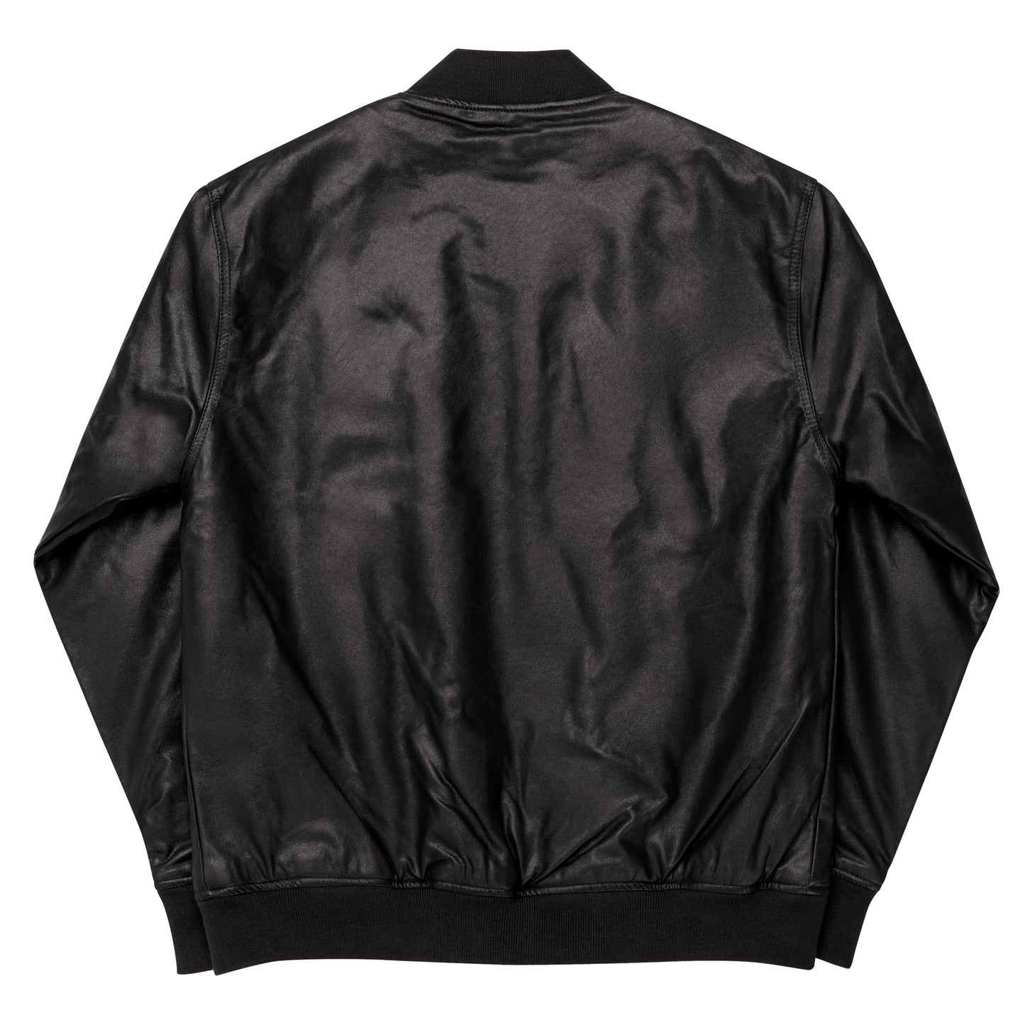 C21 Leather Bomber Jacket