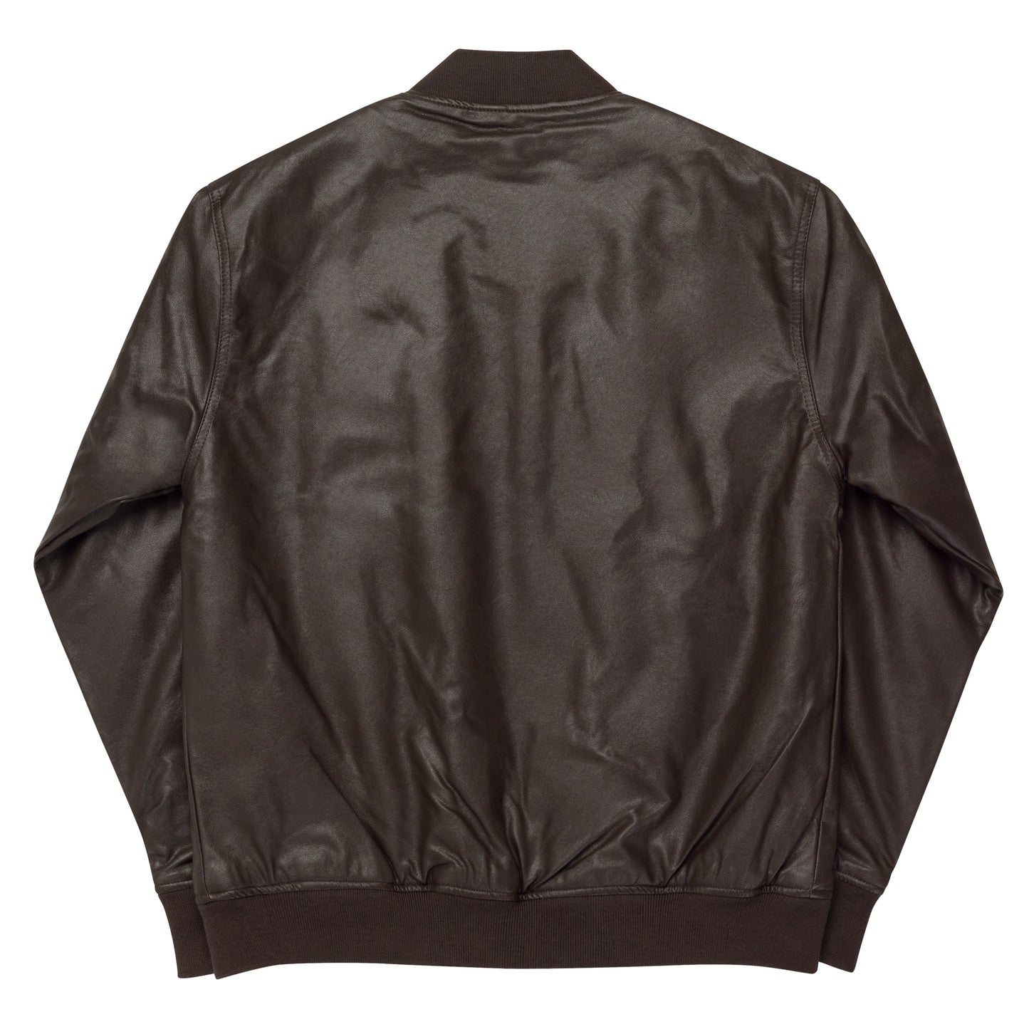 C21 Leather Bomber Jacket