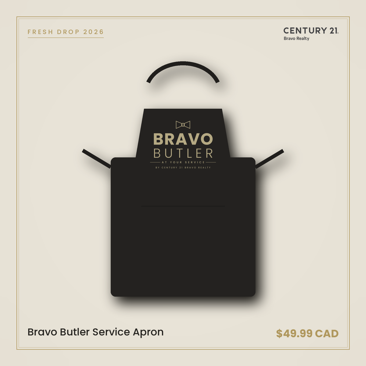 Bravo Butler Service Apron — Century 21 Bravo Realty