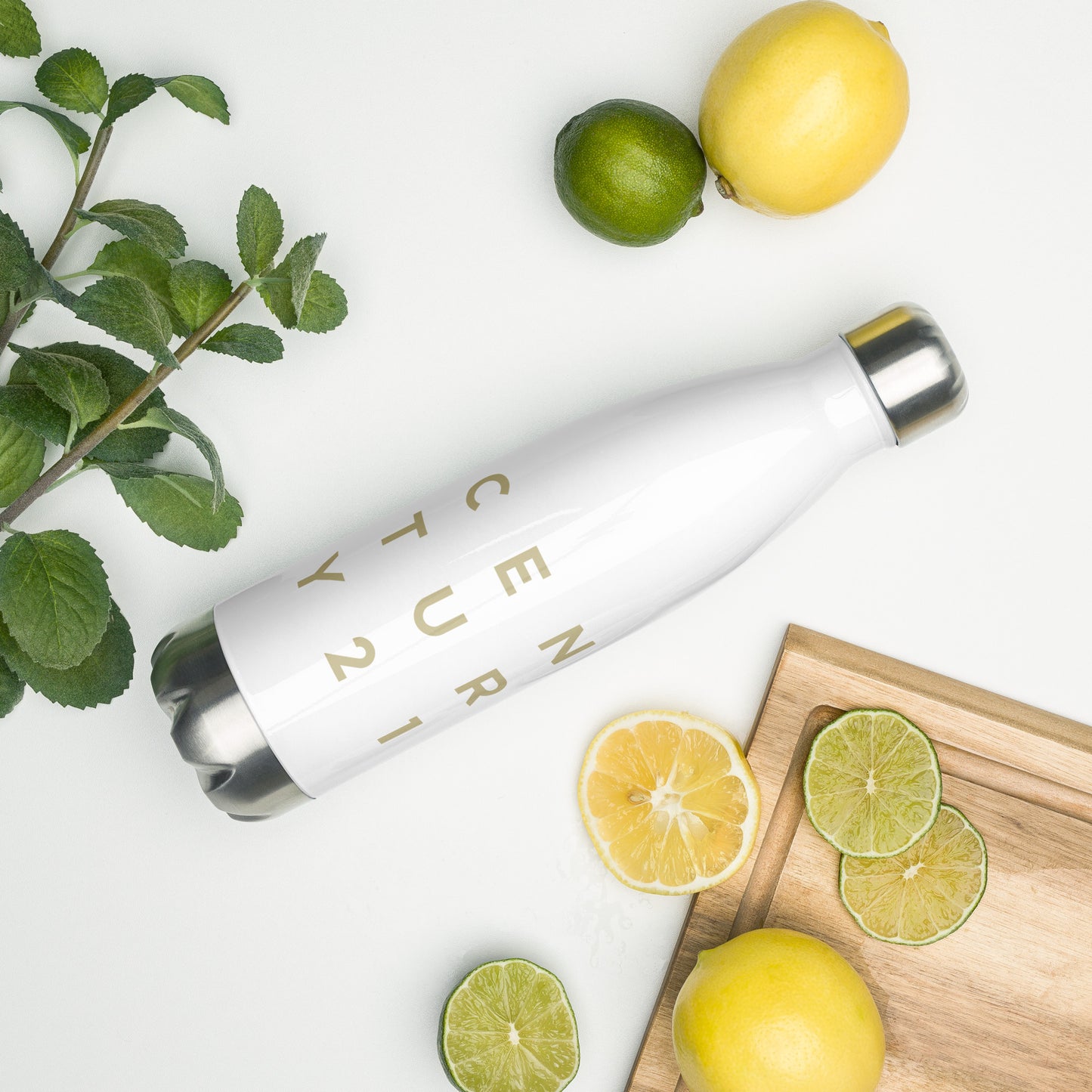 "Century 21" Stainless steel water bottle