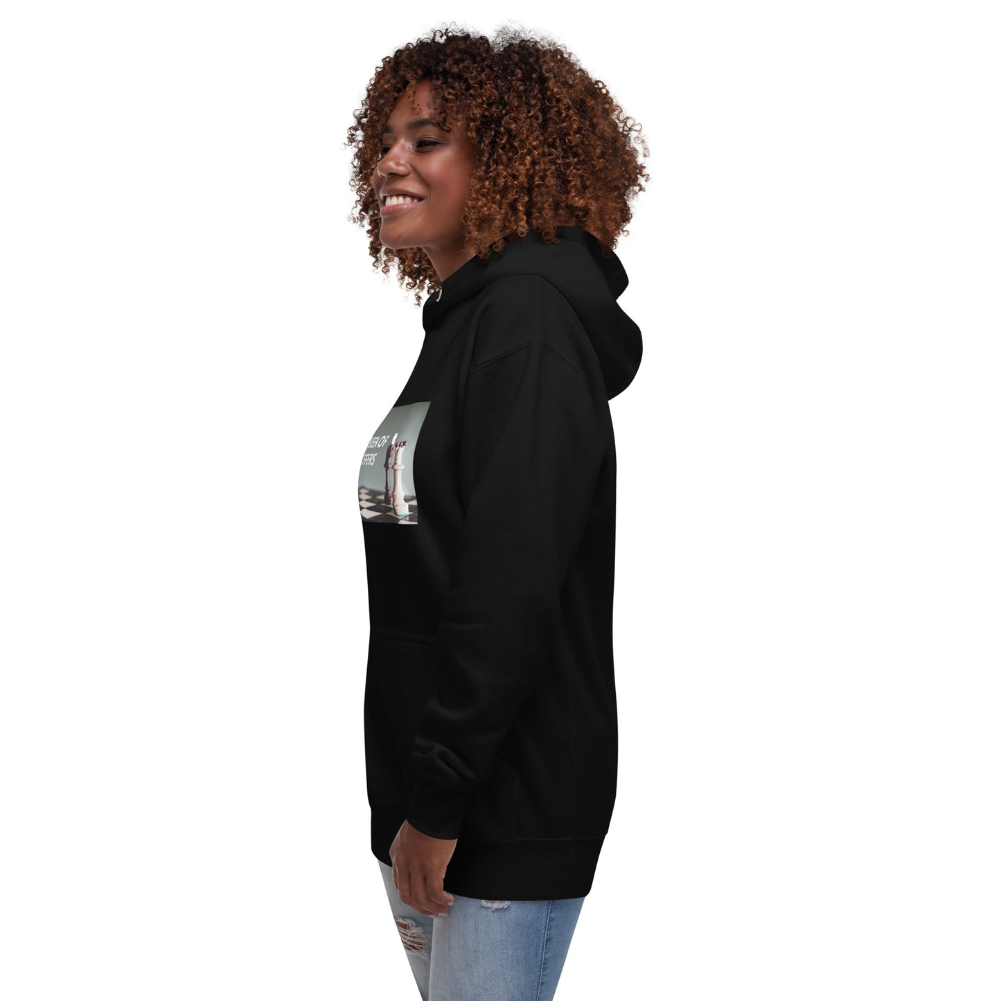 Queen of Offers Century 21 on right sleeve Unisex Hoodie
