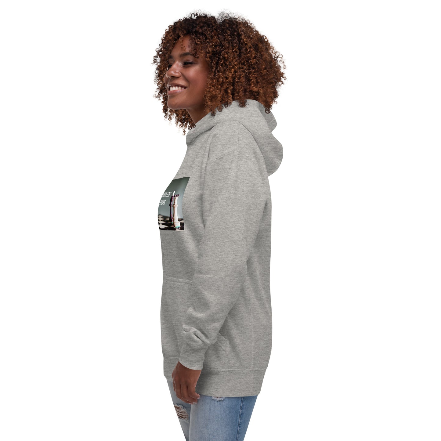 Queen of Offers Century 21 on right sleeve Unisex Hoodie