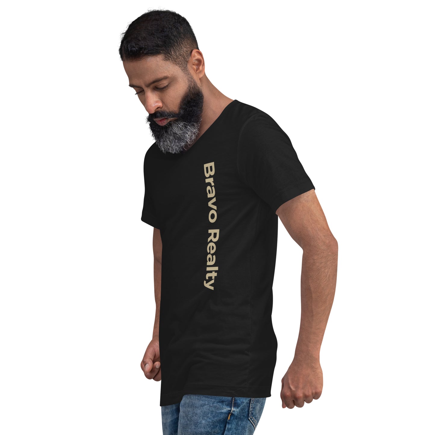 Bravo Unisex Short Sleeve V-Neck T-Shirt