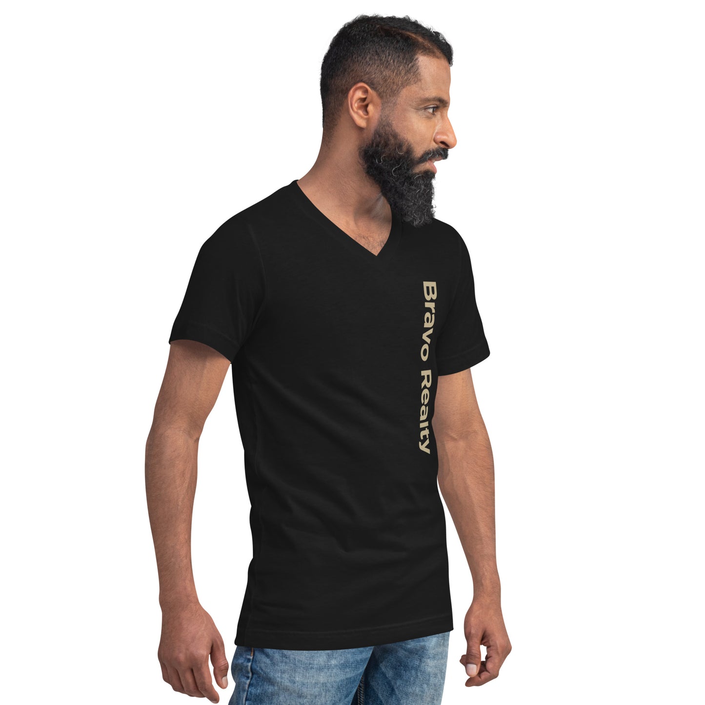 Bravo Unisex Short Sleeve V-Neck T-Shirt