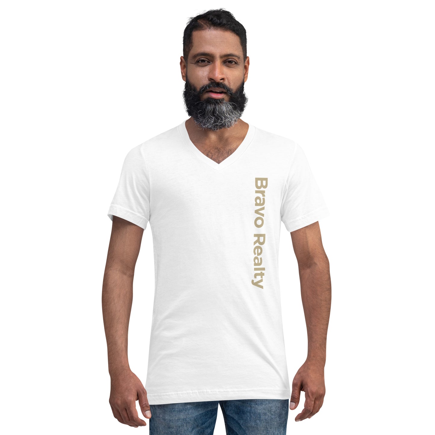 Bravo Unisex Short Sleeve V-Neck T-Shirt