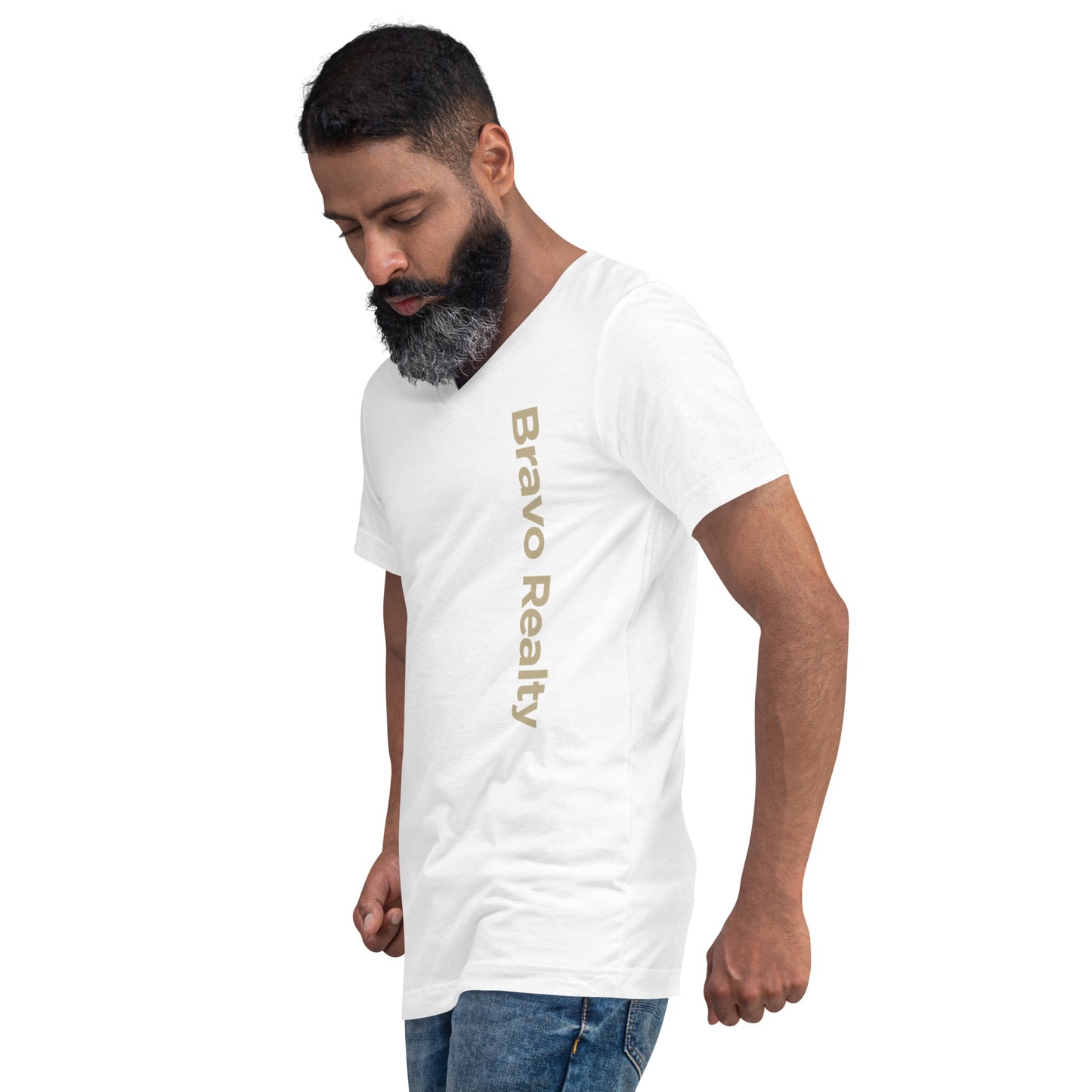 Bravo Unisex Short Sleeve V-Neck T-Shirt