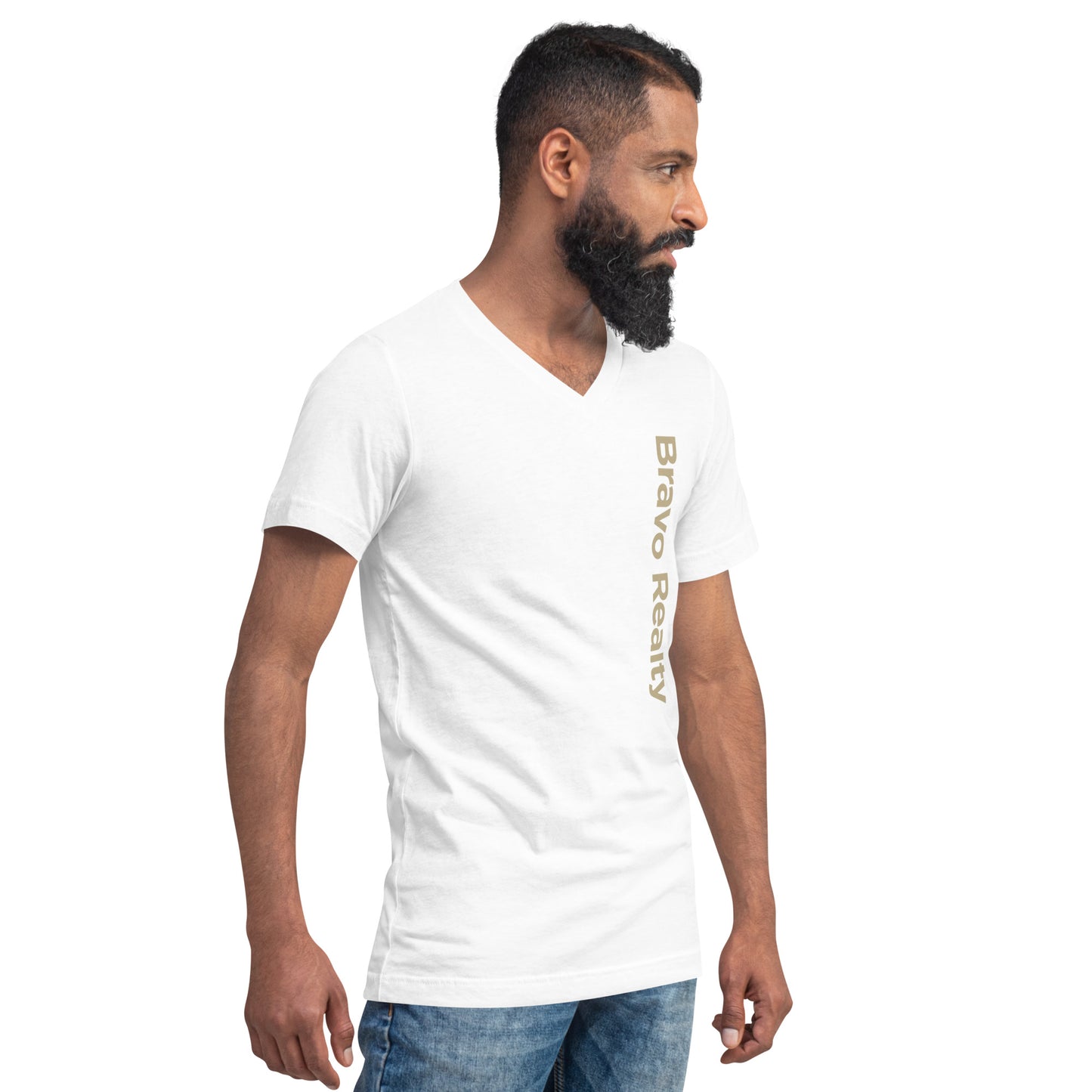 Bravo Unisex Short Sleeve V-Neck T-Shirt