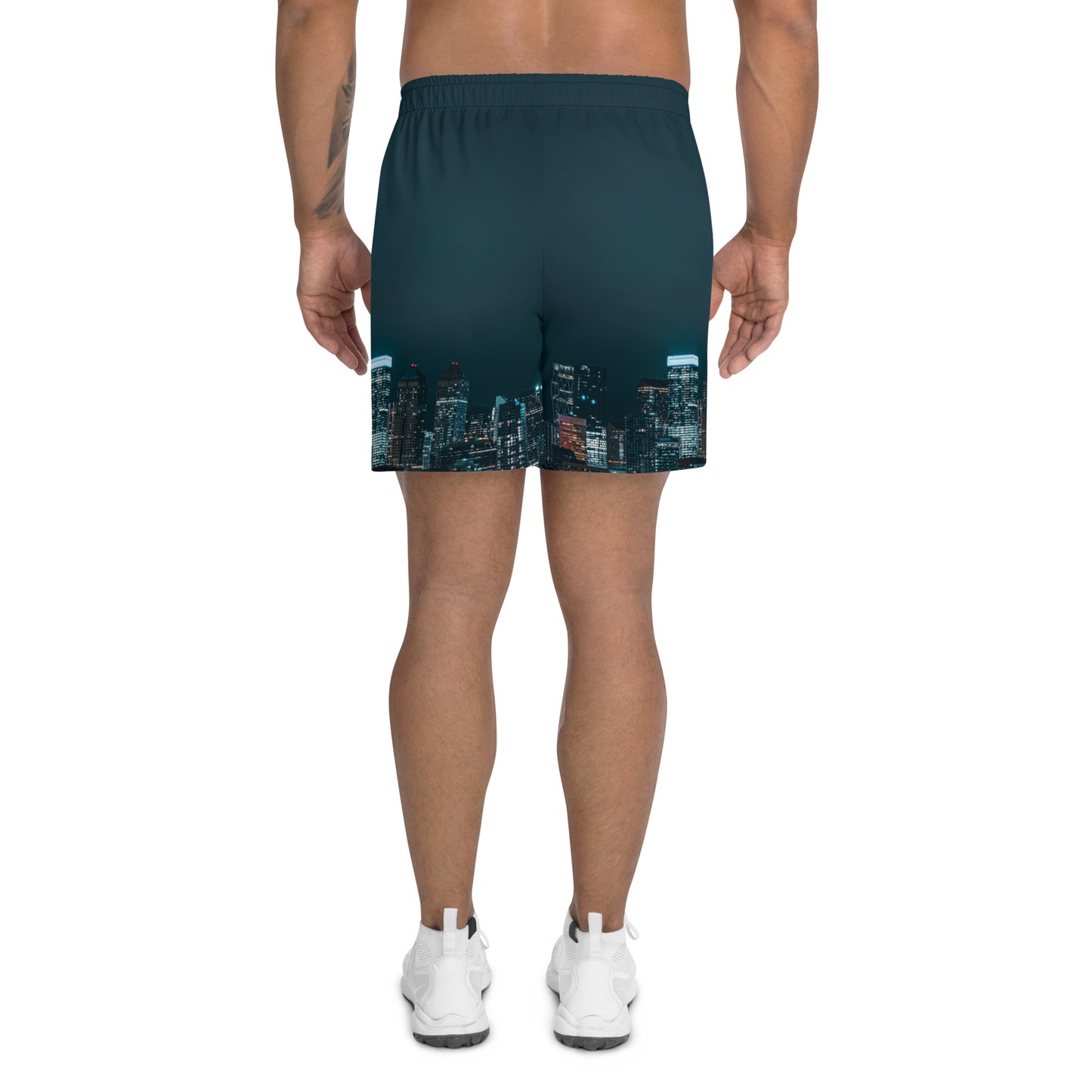 Calgary Skyline Unisex Athletic Long Shorts