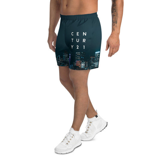 Calgary Skyline Unisex Athletic Long Shorts