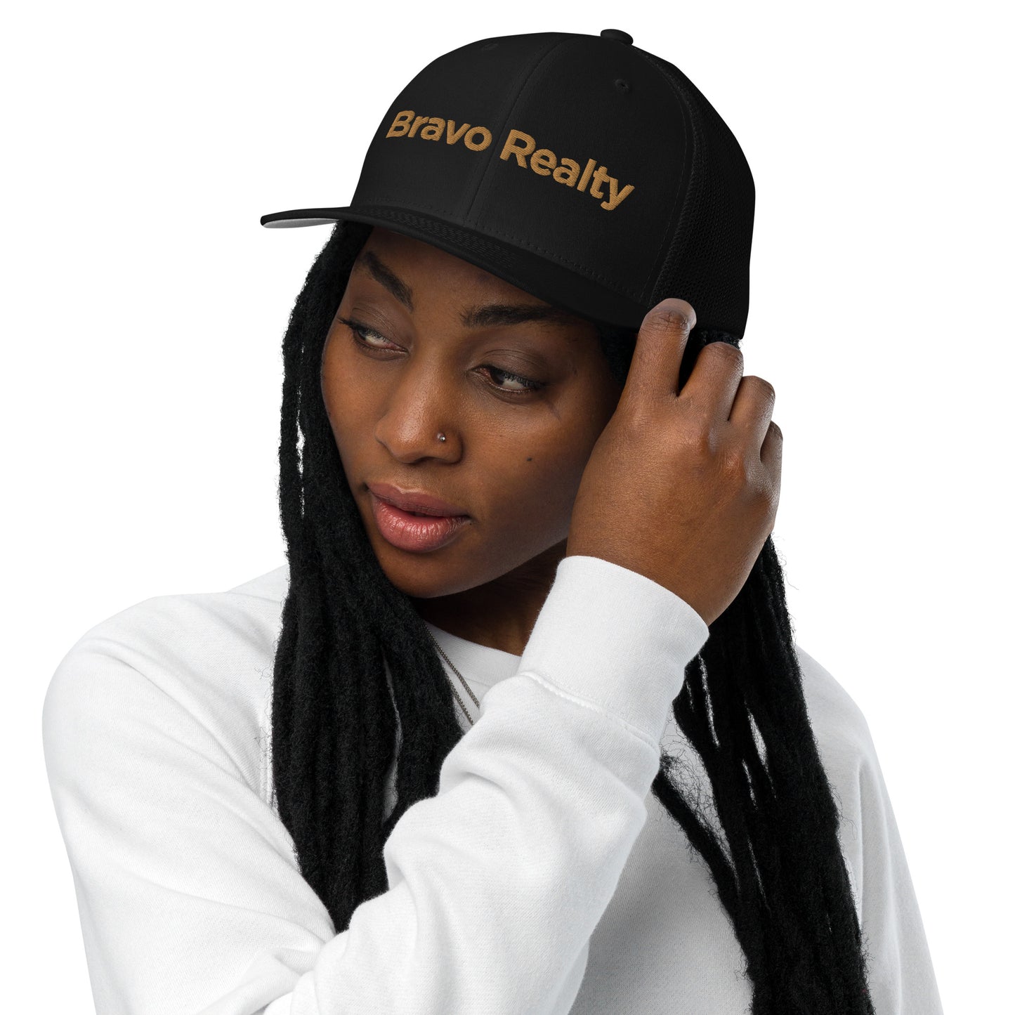 Bravo Realty Closed-back trucker cap