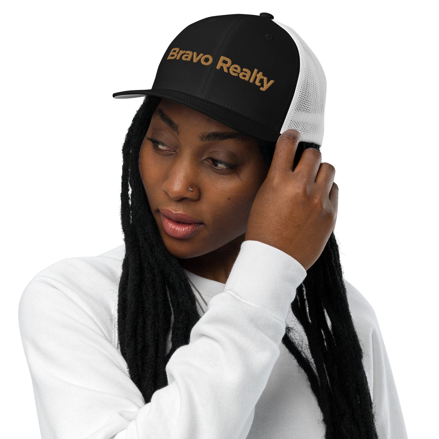 Bravo Realty Closed-back trucker cap