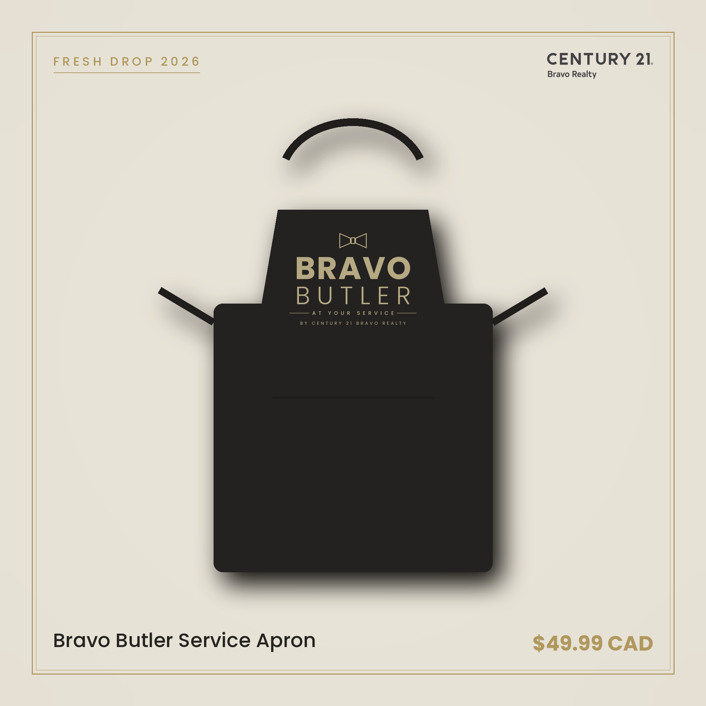 Bravo Butler Service Apron — Century 21 Bravo Realty