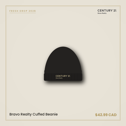 Bravo Realty Cuffed Beanie — Century 21 Bravo Realty