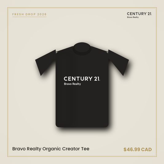 Bravo Realty Organic Creator Tee — Century 21 Bravo Realty