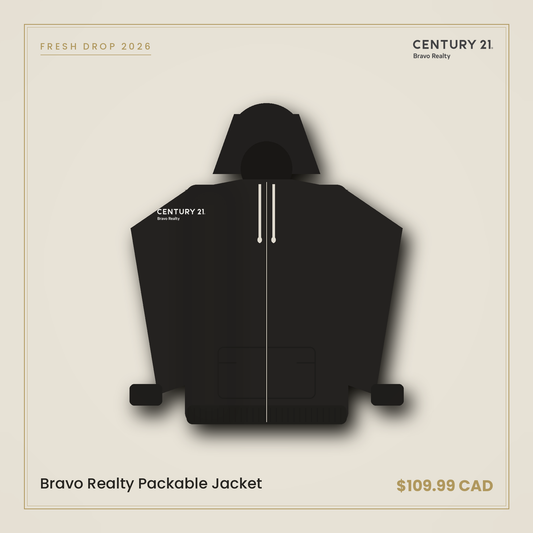 Bravo Realty Packable Jacket — Century 21 Bravo Realty