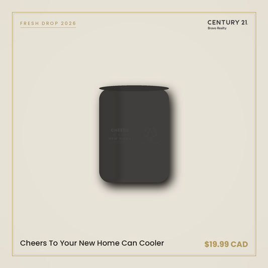Cheers To Your New Home Can Cooler — Century 21 Bravo Realty