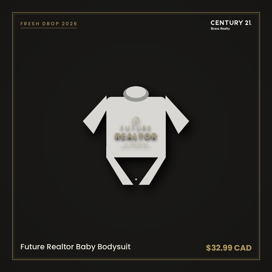 Future Realtor Baby Bodysuit — Century 21 Bravo Realty