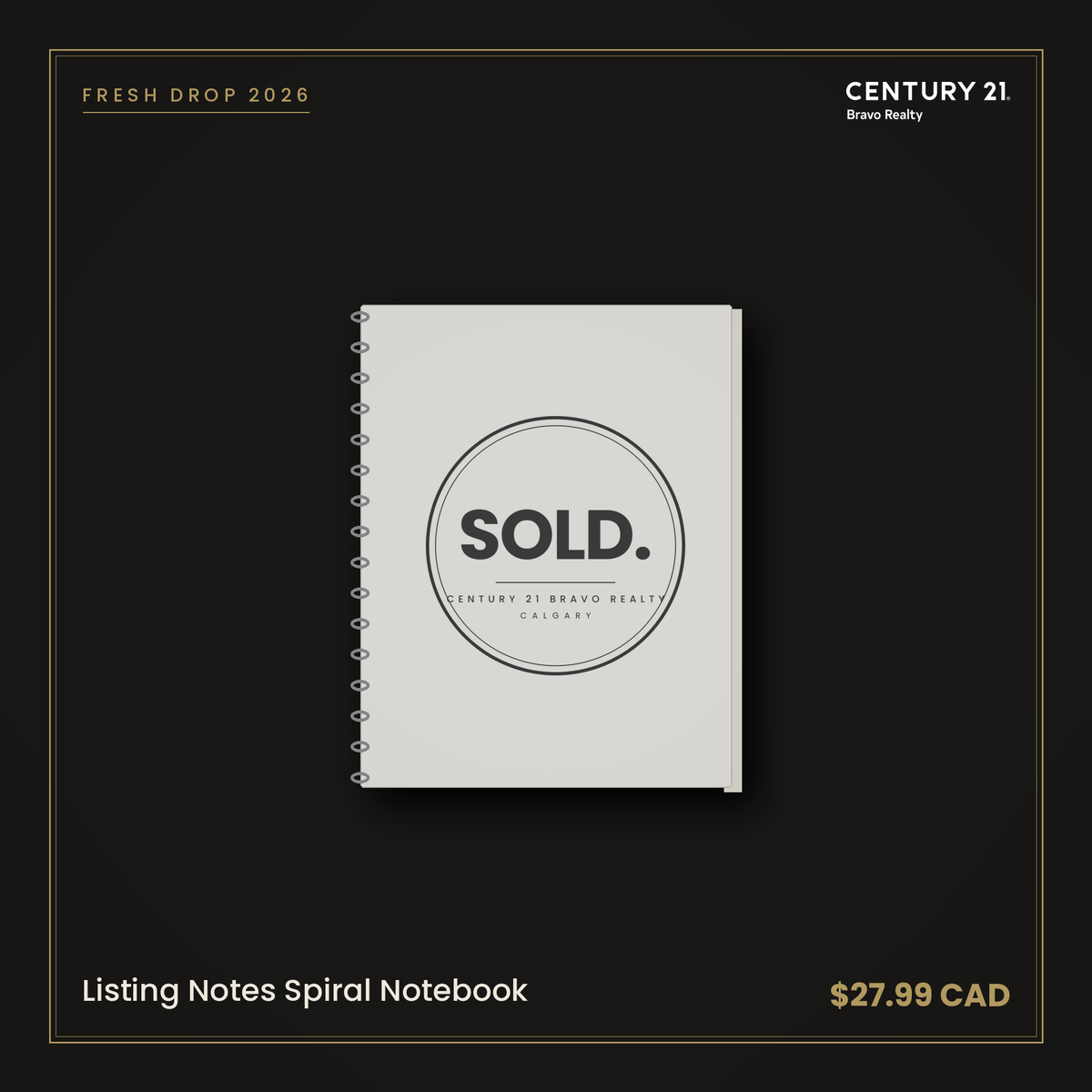 Listing Notes Spiral Notebook — Century 21 Bravo Realty