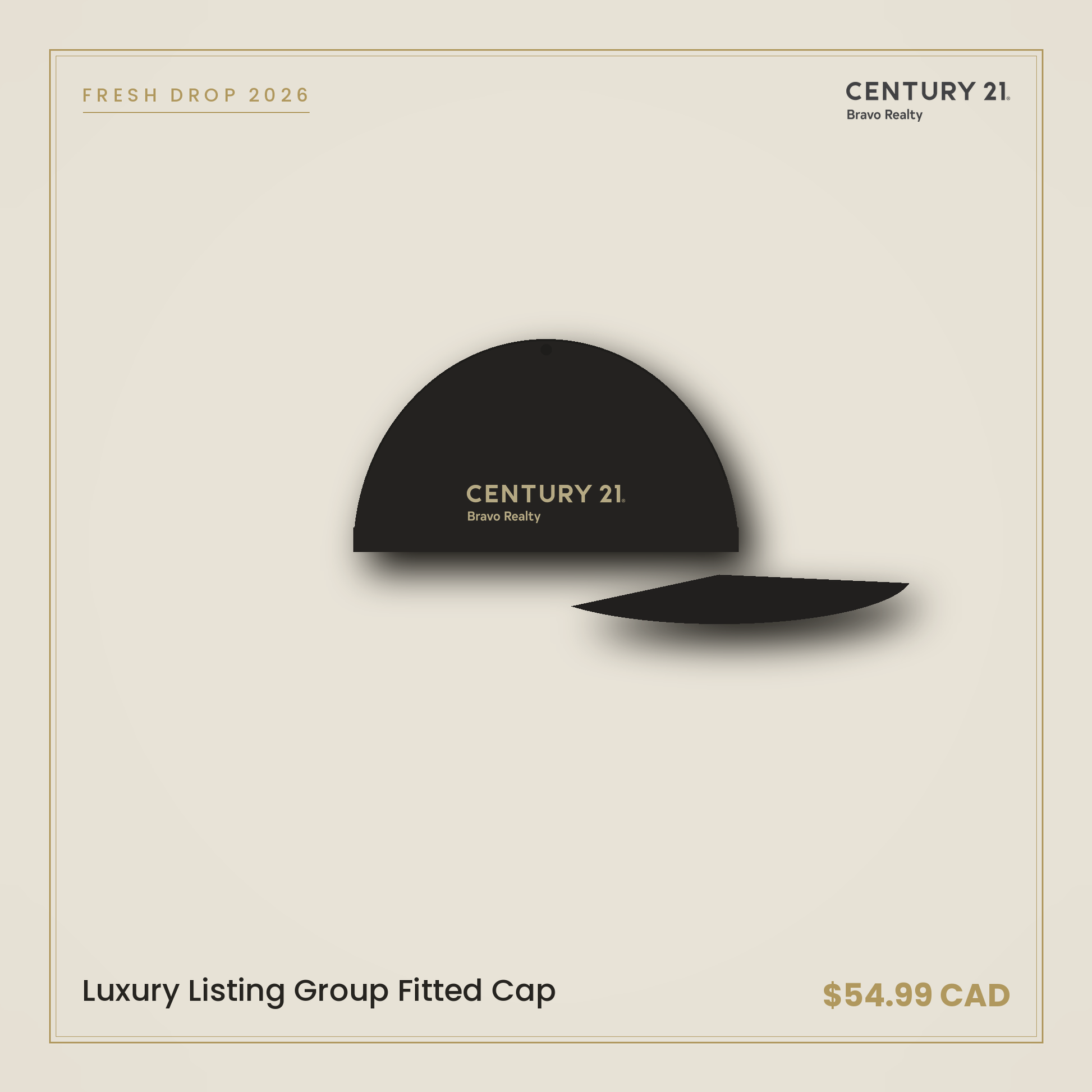 Luxury Listing Group Fitted Cap — Century 21 Bravo Realty