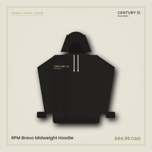 RPM Bravo Midweight Hoodie — Century 21 Bravo Realty
