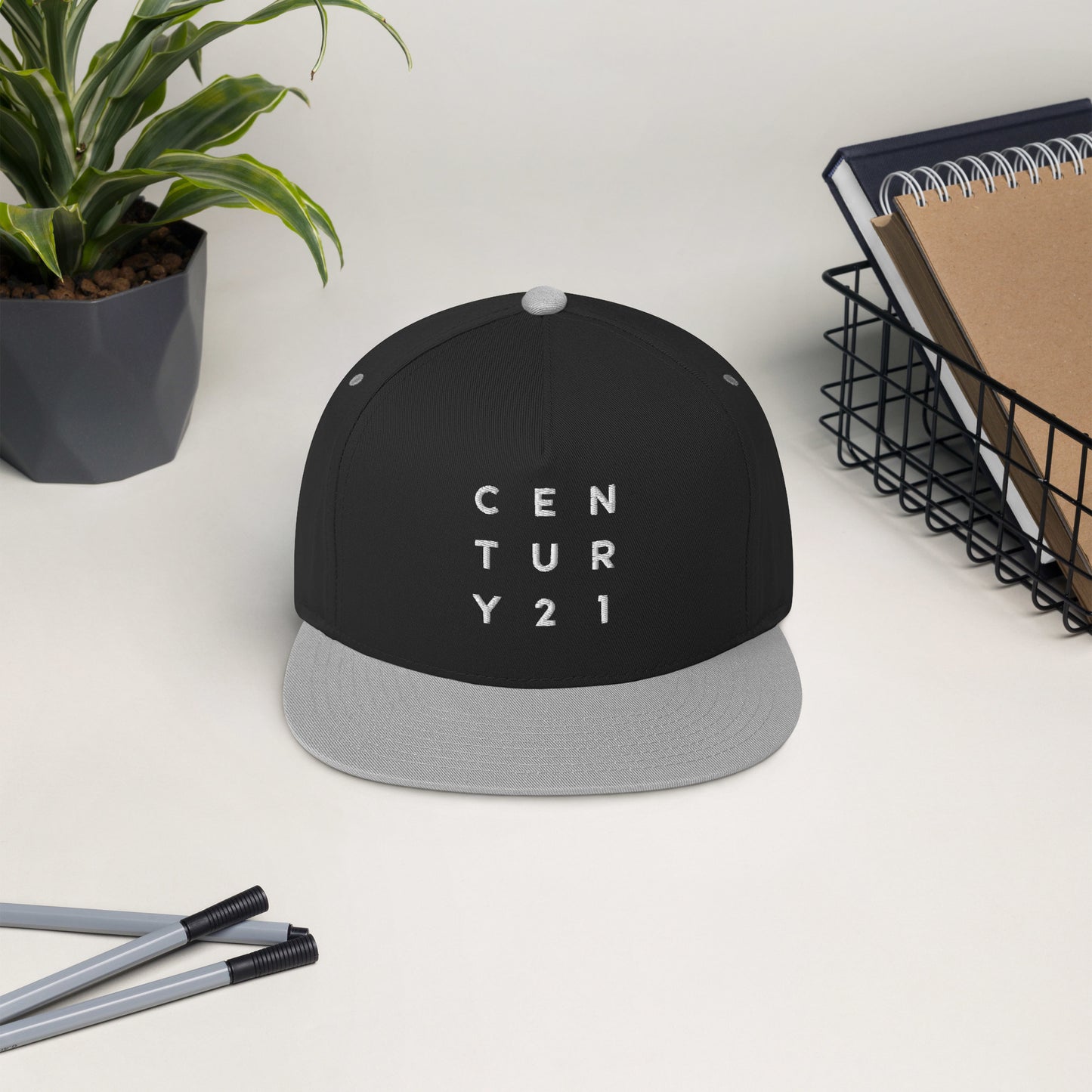 "Century 21 " Flat Brim Cap