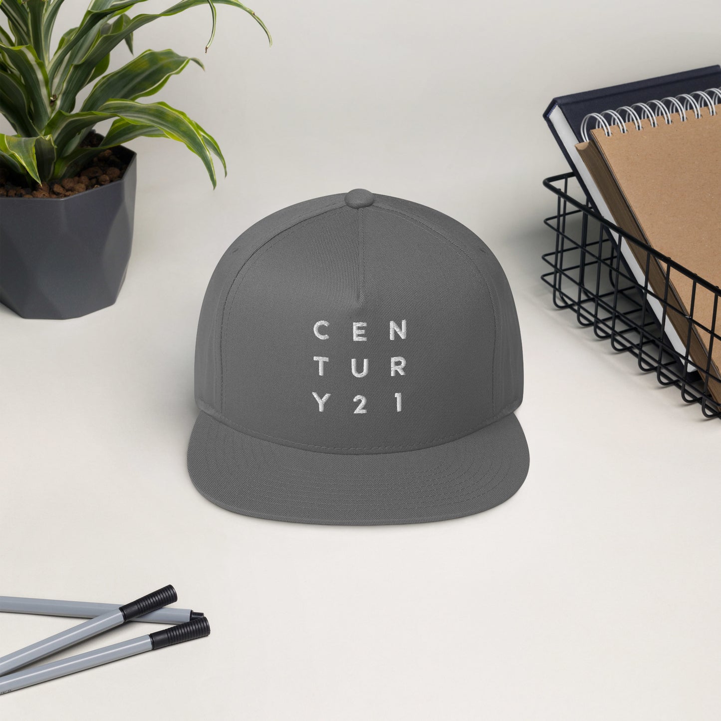 "Century 21 " Flat Brim Cap