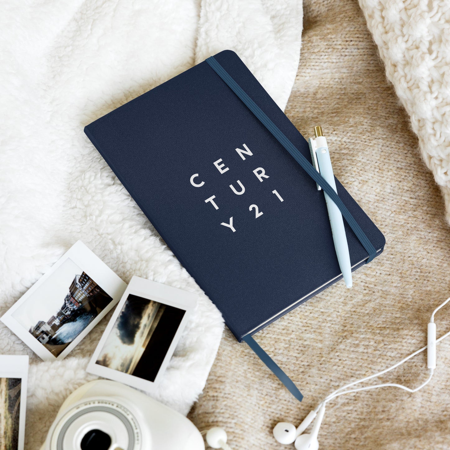 "Century 21" Hardcover bound notebook