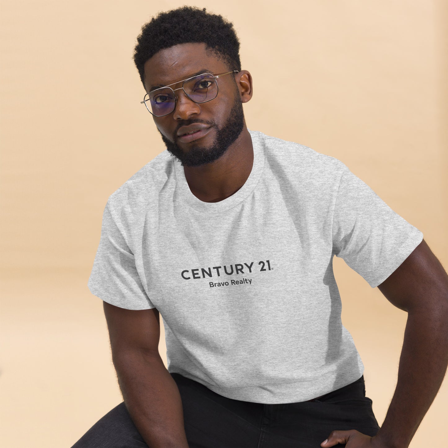 "Century 21 Bravo Realty" Men's classic tee