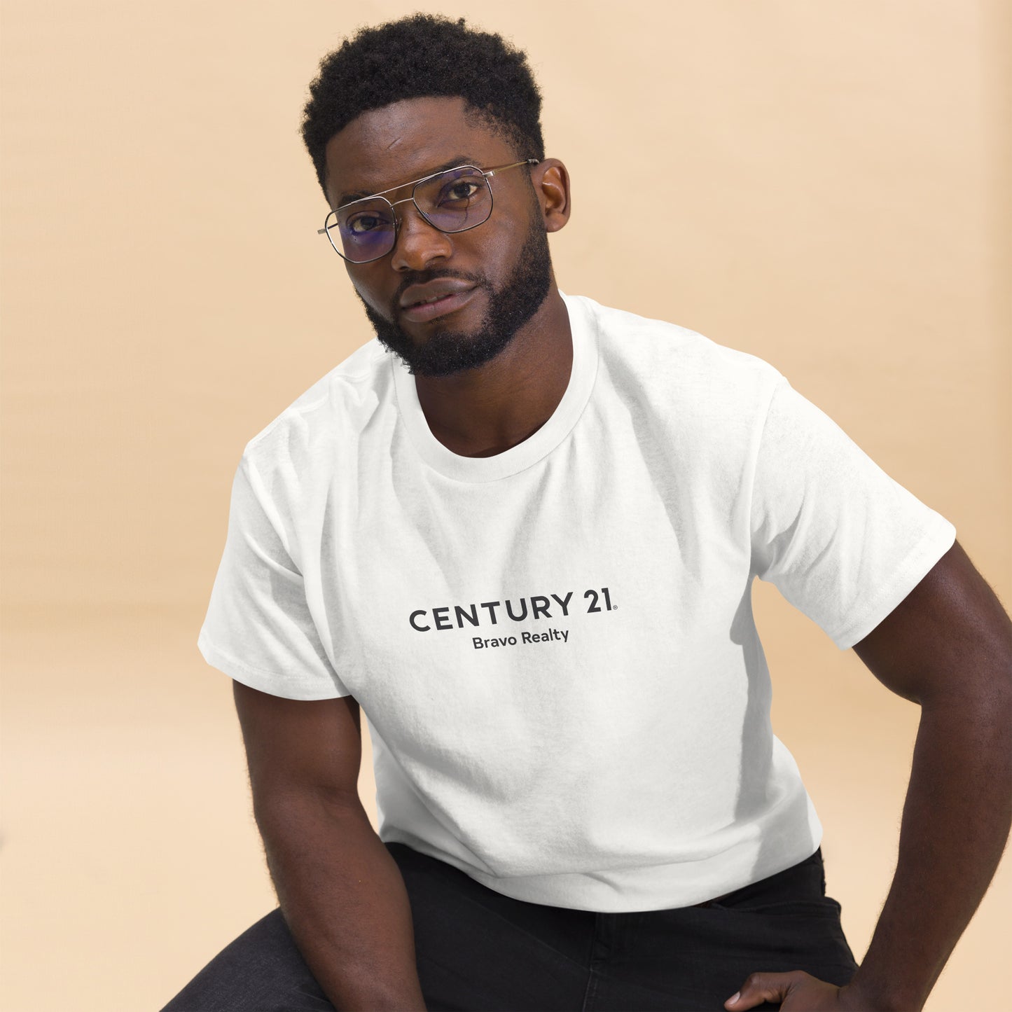 "Century 21 Bravo Realty" Men's classic tee