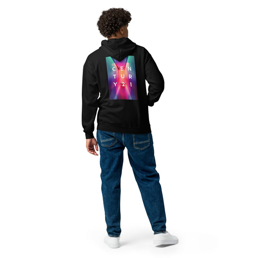 Neon Century 21 Unisex heavy blend zip hoodie