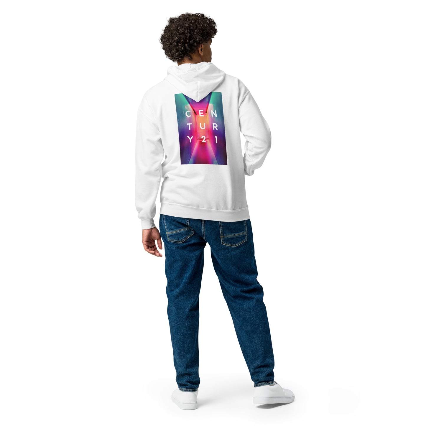 Neon Century 21 Unisex heavy blend zip hoodie