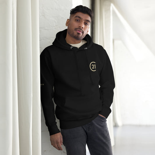 C21 -Bravo Realty on Right sleeve Unisex Hoodie