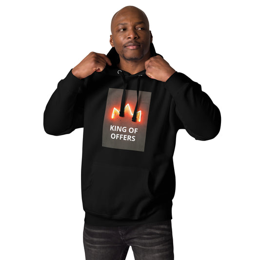 King of Offers Century 21 on right sleeve Unisex Hoodie