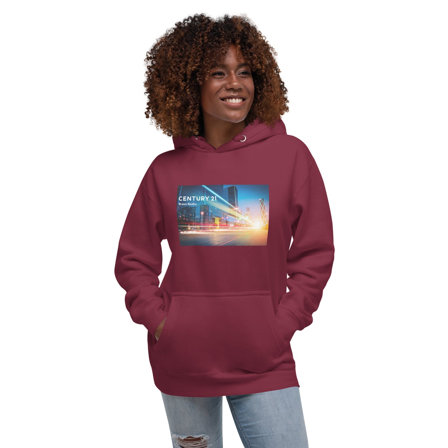 Cityscape Bravo Realty Unisex Hoodie