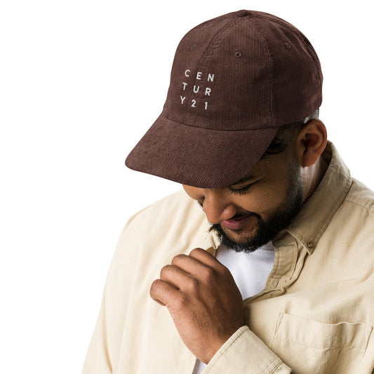 Century 21 Vintage corduroy cap