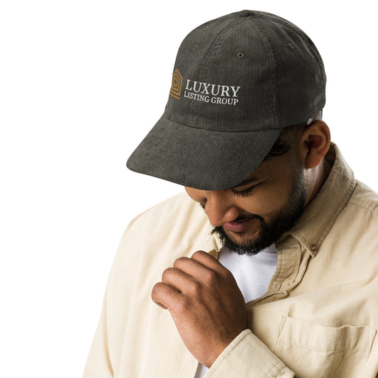 Luxury Listing Group Vintage corduroy cap