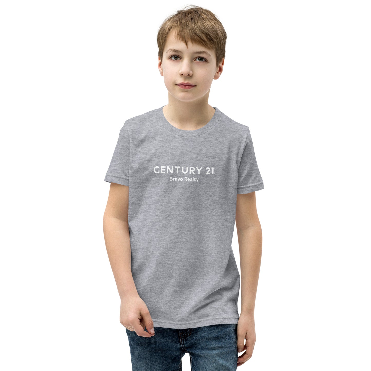 "Century 21 Bravo Realty" Youth Short Sleeve T-Shirt