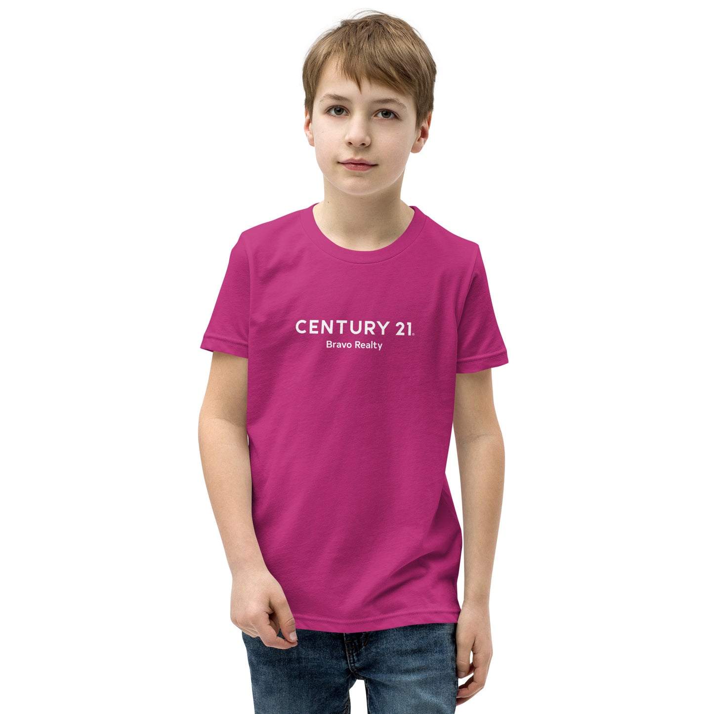 "Century 21 Bravo Realty" Youth Short Sleeve T-Shirt