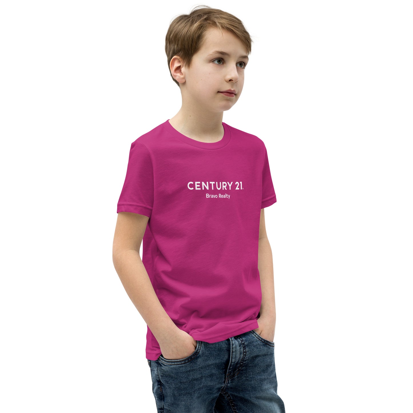 "Century 21 Bravo Realty" Youth Short Sleeve T-Shirt