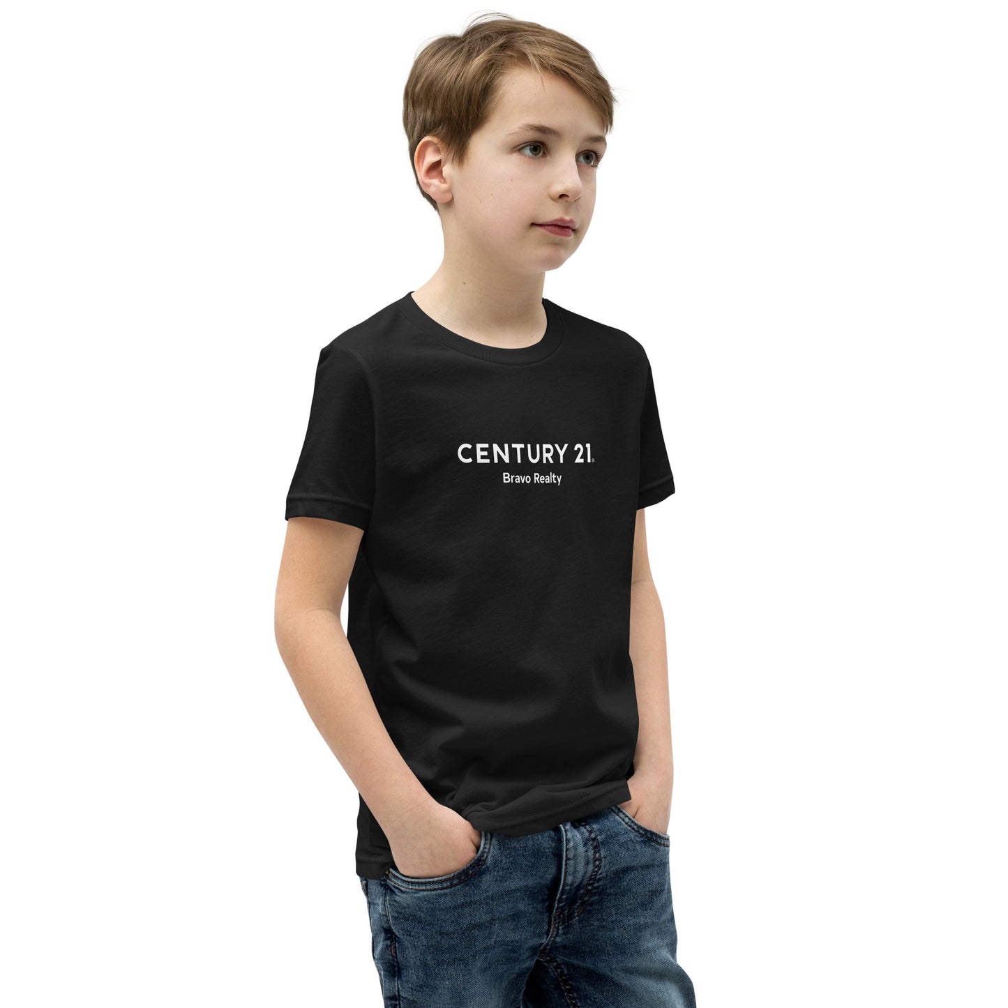 "Century 21 Bravo Realty" Youth Short Sleeve T-Shirt