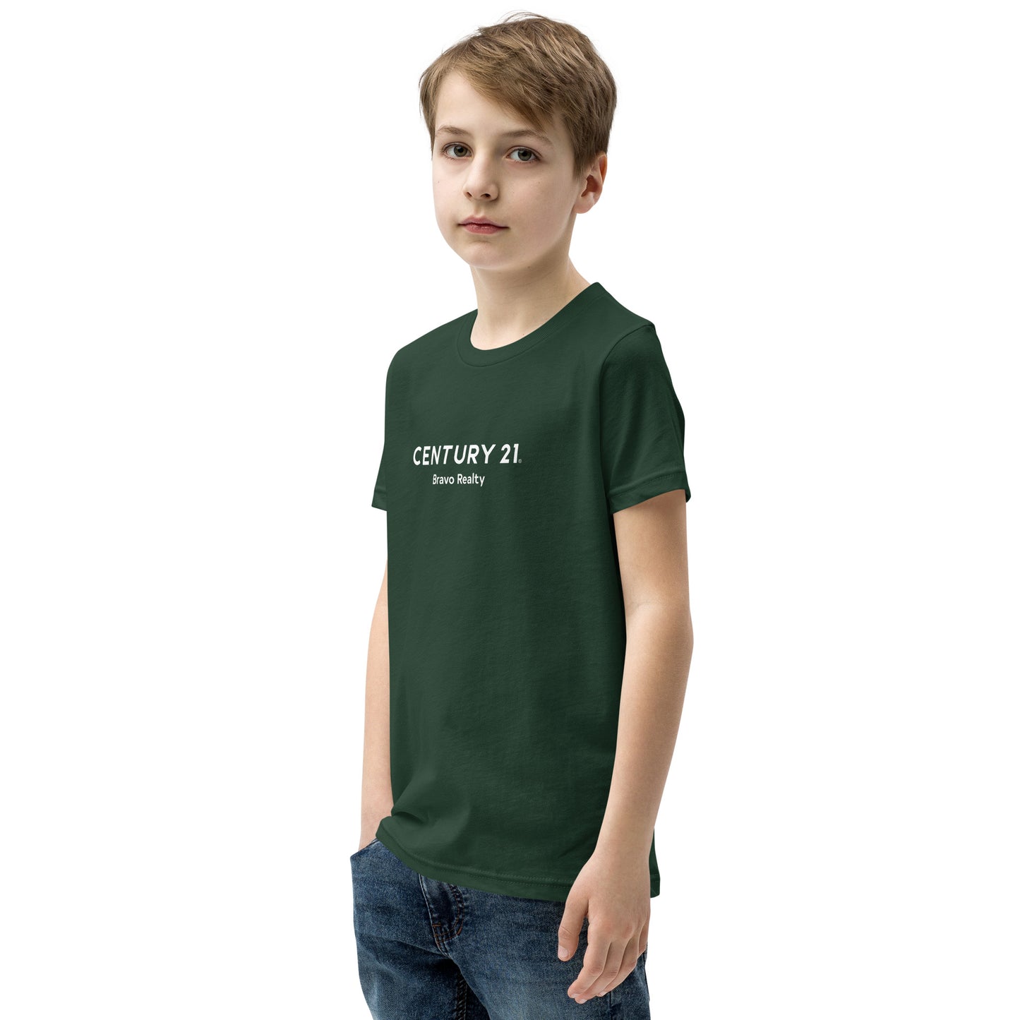 "Century 21 Bravo Realty" Youth Short Sleeve T-Shirt