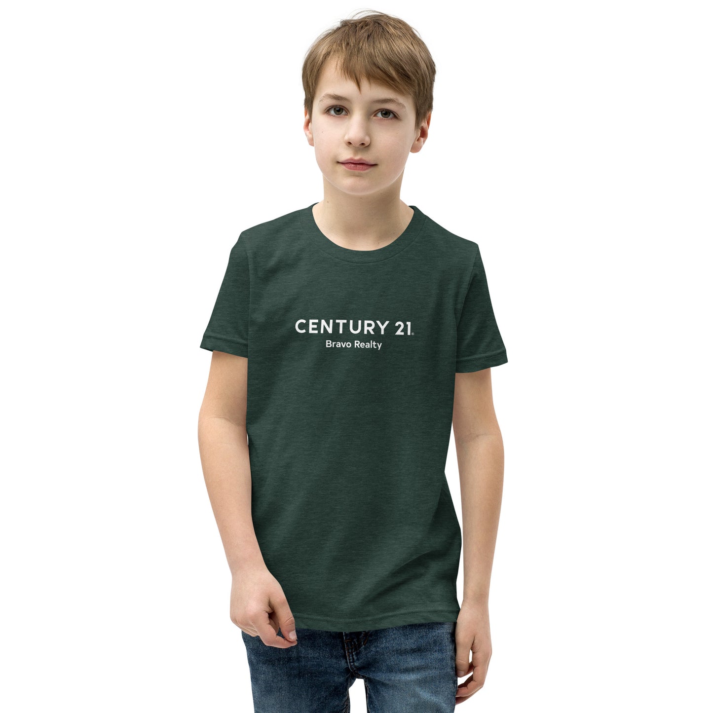 "Century 21 Bravo Realty" Youth Short Sleeve T-Shirt