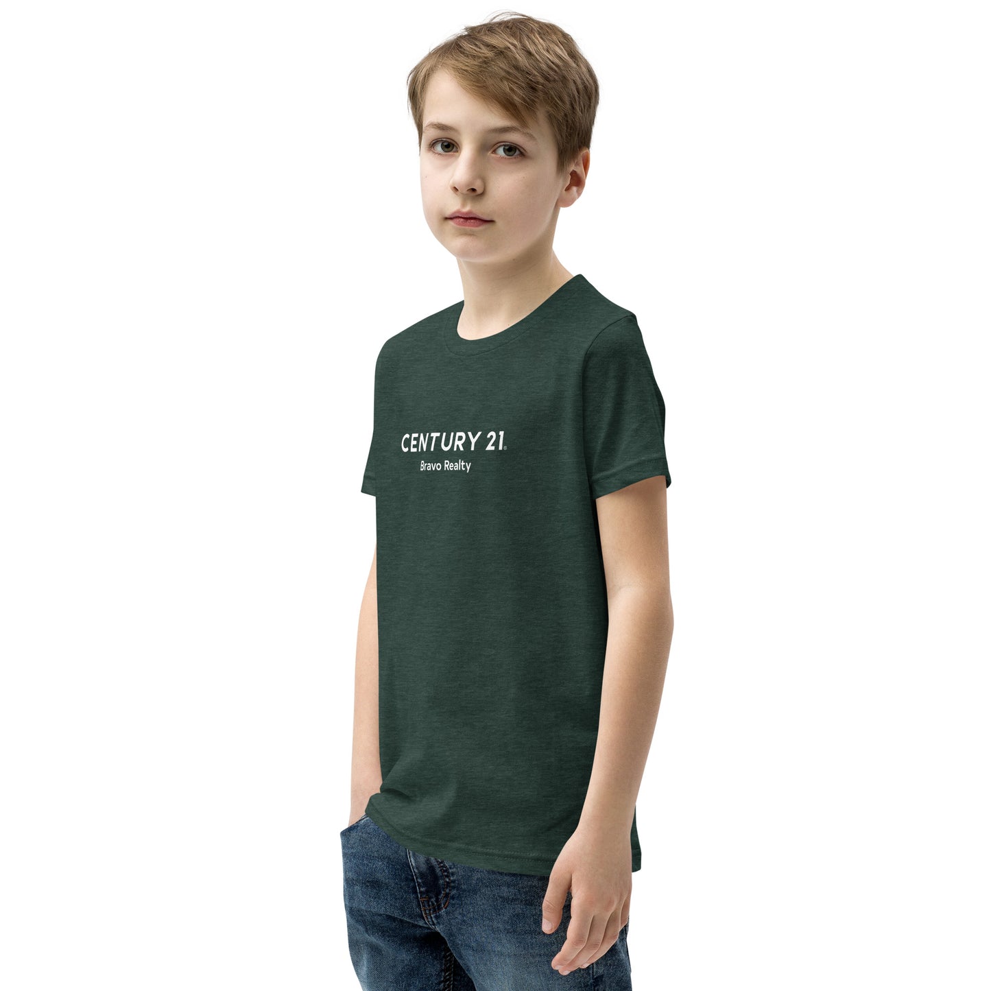 "Century 21 Bravo Realty" Youth Short Sleeve T-Shirt