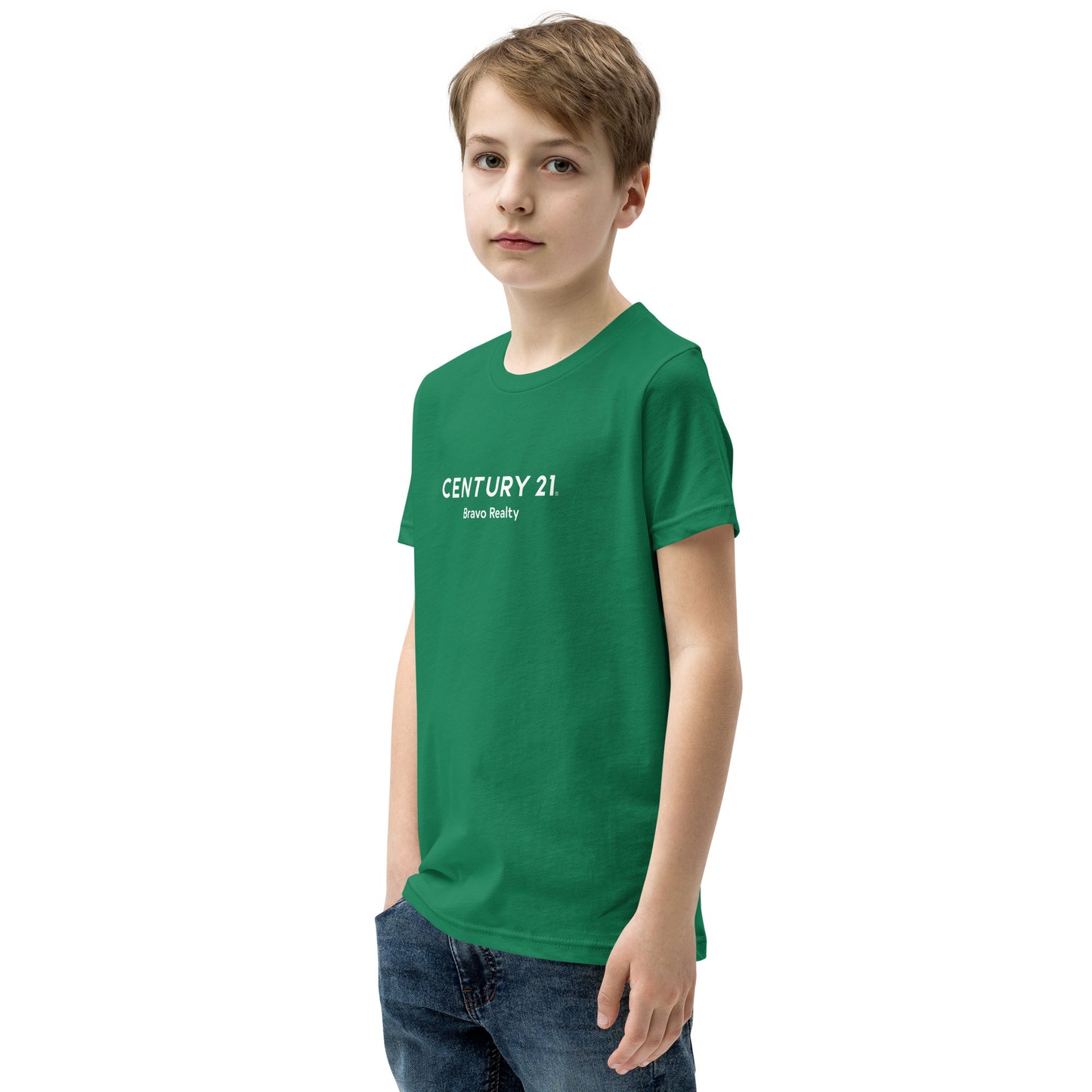 "Century 21 Bravo Realty" Youth Short Sleeve T-Shirt