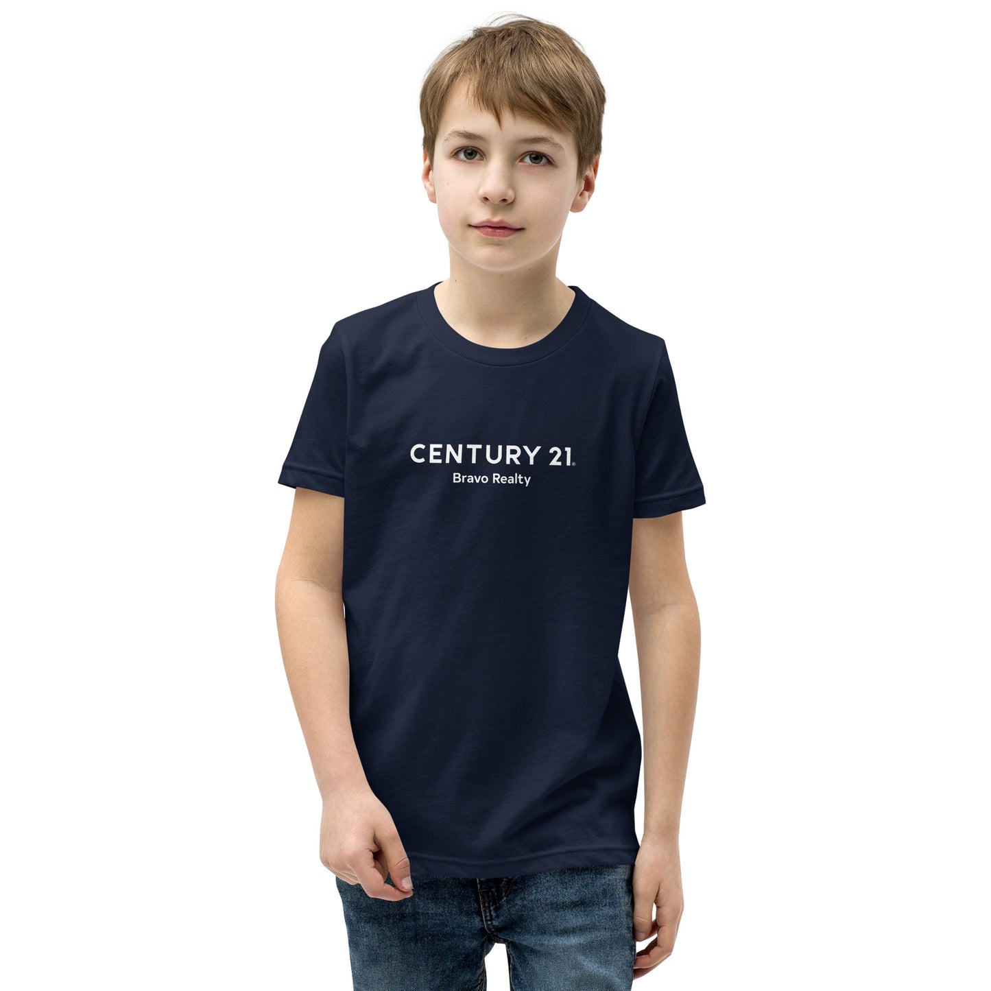 "Century 21 Bravo Realty" Youth Short Sleeve T-Shirt